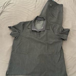 Figs Scrub Set in Gray